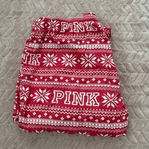 PINK Christmas Pj Pants